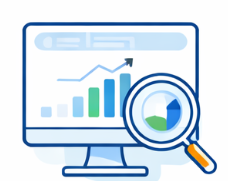Bar trendleri, dagilim ve KPI kartlarini birlestiren is zekasi paneli
